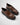 Scarpa modello ingegnere con fondo alto moro 