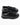 Sneaker con lacci maxi total black 