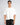T-shirt cropped fit bianco 