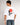 T-shirt cropped fit Tokyo Sun bianco 
