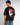 T-shirt cropped fit Tokyo Sun nero 