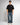 T-shirt cropped fit Tokyo Sun nero 