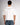 T-shirt cropped fit Contemporary Code bianco 