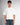 T-shirt cropped fit Contemporary Code bianco 