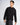T-Shirt longsleeve cropped fit nero 