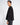 T-Shirt longsleeve cropped fit nero 