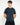 T-shirt regular fit in filo di scozia blu 