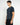 T-shirt regular fit in filo di scozia blu 