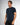 T-shirt regular fit elasticizzata blu 