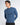 Pullover girocollo basic blu denim 
