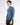 Pullover girocollo basic blu denim 