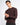 Pullover girocollo basic marrone 