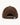 Cappellino in velluto a coste marrone 
