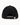 Cappellino in velluto a coste nero 