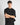 T-shirt oversize100% cotone nero 