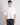 T-shirt scollo V cropped fit bianco 