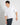 T-shirt scollo V cropped fit bianco 