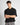 T-shirt scollo V cropped fit nero 