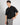 T-shirt scollo V cropped fit nero 