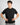 T-shirt regular fit in 100% cotone nero 