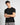 T-shirt regular fit in 100% cotone nero 