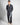 Abito London monopetto crop fondo largo denim