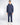 Set coordinato cappuccio basic regular fit blu