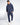 Set coordinato cappuccio basic regular fit blu