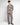 Abito Berlin oversize doppiopetto grigio gessato