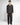 Abito Berlin oversize doppiopetto nero gessato