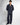 Abito Berlin oversize doppiopetto blu fiammato