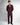 Abito London monopetto cropped bourdeaux