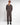Abito London monopetto cropped marrone
