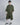 Coordinato Scuba t-shirt boxy fit verde militare