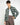 Camicia check cropped fit verde