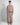 Coordinato balloon fit girocollo fango