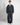 Coordinato balloon fit girocollo blu