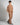 Coordinato balloon fit girocollo cammello