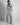 Coordinato balloon fit con cappuccio grigio