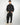 Coordinato Form in gabardine nero