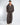 Set coordinato cappuccio balloon fit marrone