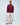 T-shirt manica lunga bordeaux 
