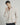 Camicia relaxed fit manica lunga righe beige 