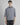 Camicia boxy fit righe blu denim 