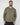Cardigan spiga cropped fit verde militare 