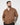 Cardigan rombo cropped fit tabacco 