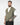 Gilet traforato cropped fit verde militare 