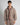 Felpa cropped doppio cursore fango 
