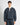 Felpa cropped taglio vivo blu 