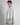 Felpa cropped taglio vivo grigio nike 